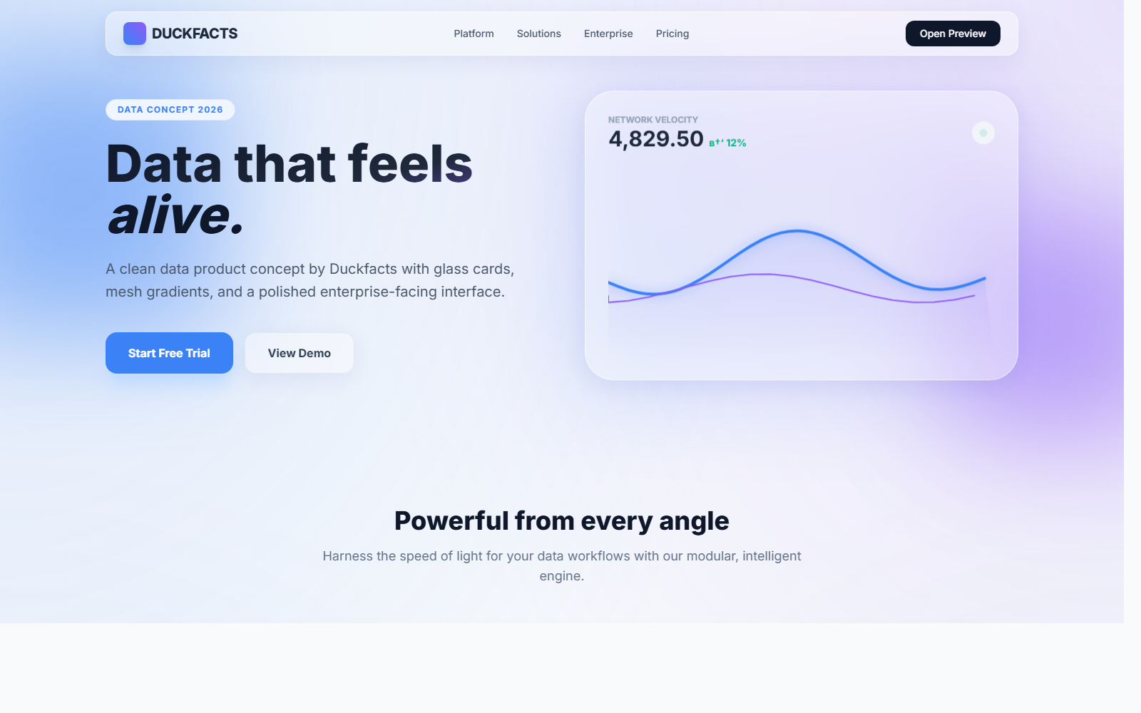 Insight Grid website concept